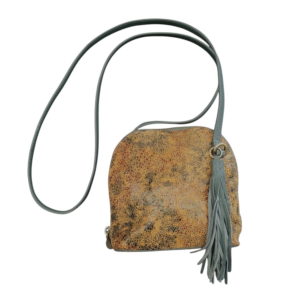HOBO INTERNATIONAL Nash Small Crossbody Eternal Garden Tassel Bag Purse Boho - Picture 2 of 14